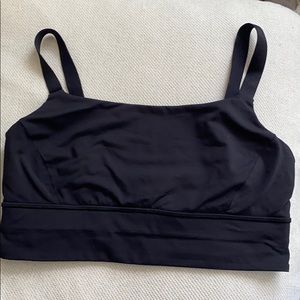 Black Lululemon Sports Bra Like New!